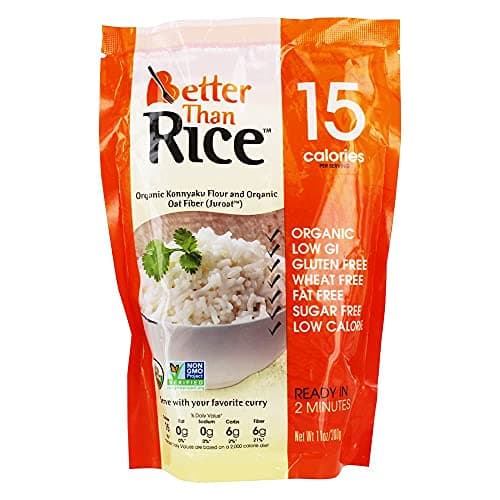 BETTER THAN FOOD Konnyaku Konjac Rice, 300 grams