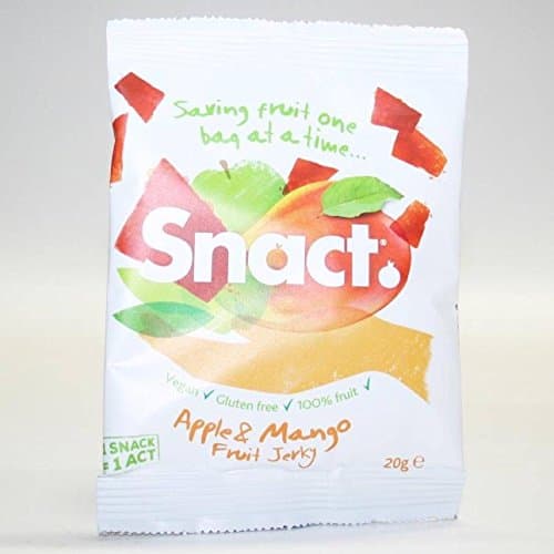 Snact Apple & Mango Fruit Jerky 20g
