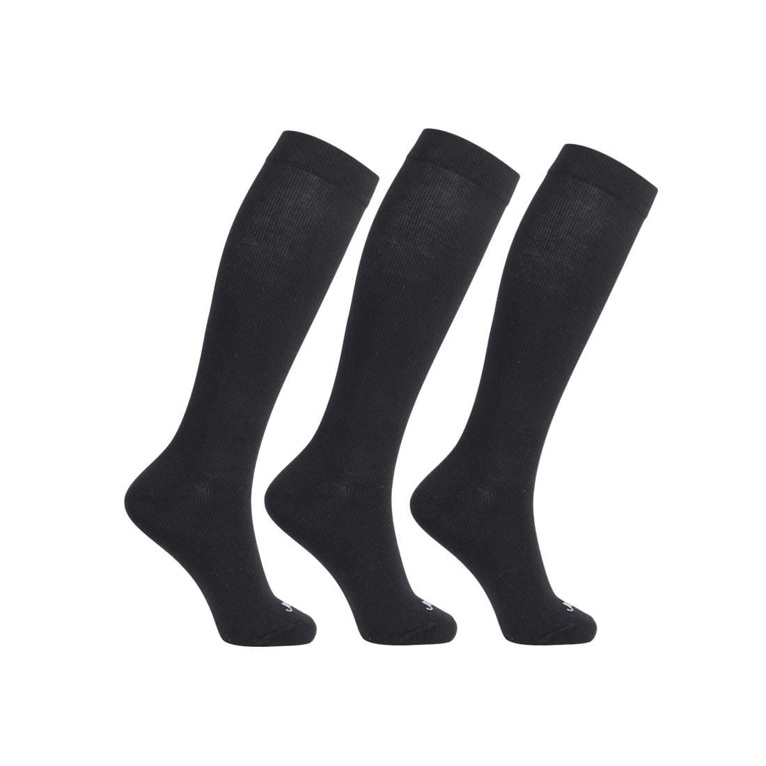 JAVIE Graduated Compression Socks (15-20mmHg) Cotton Sport Sock for Men & Women