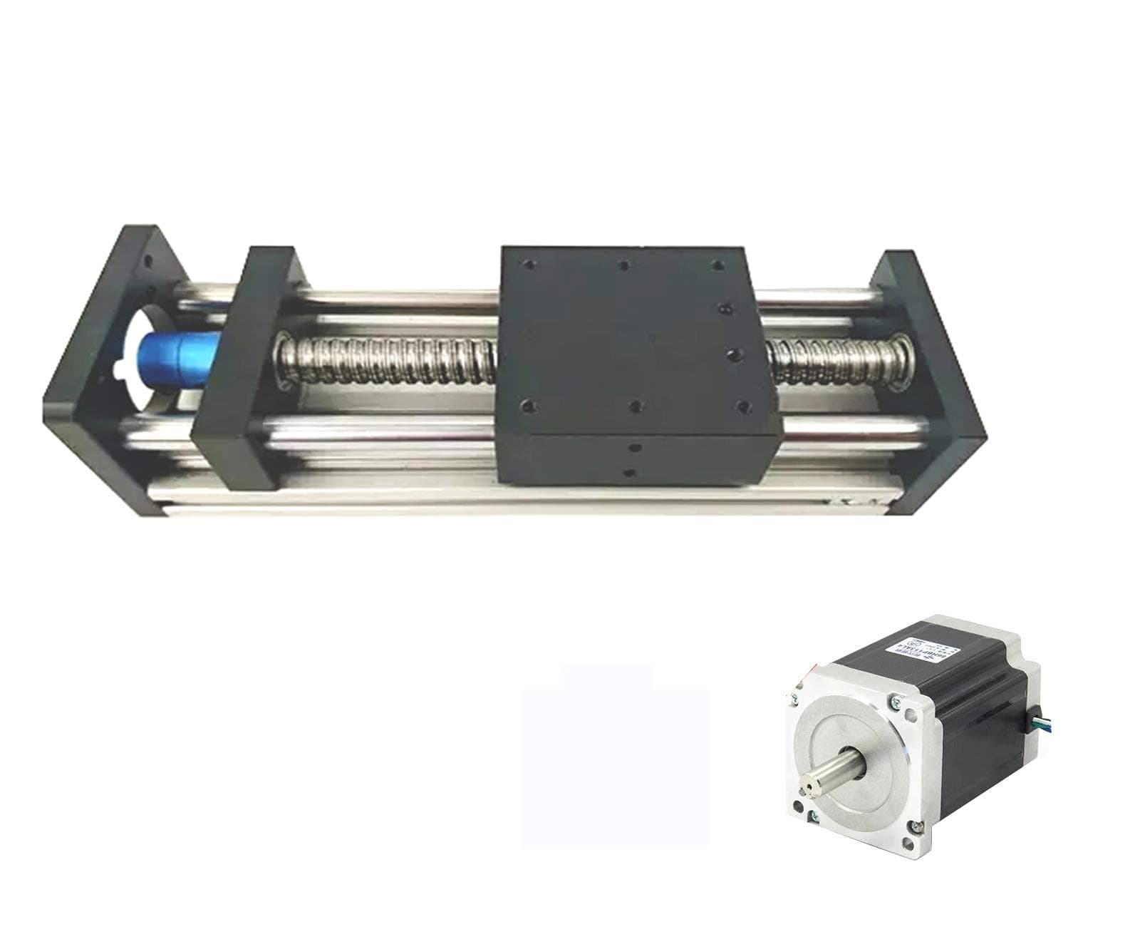 Antrella 350mm Effective Travel Length, Ball Screw Linear Guide Slide Memory RM1605 SFU1605 with 86 Stepper Motor, Motion Sliding Table System, for CNC and 3D Printer