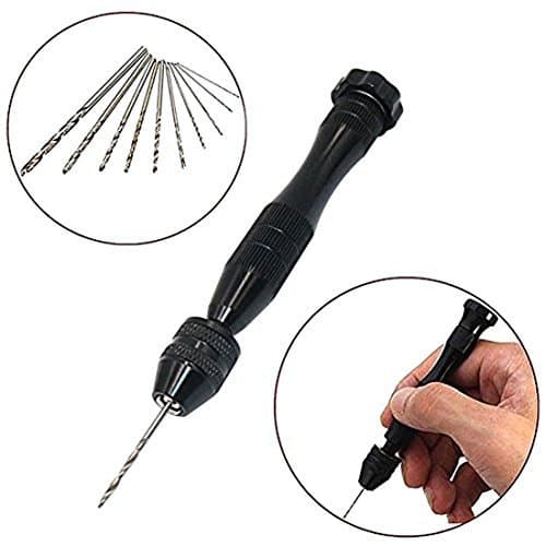 Hand Twist Drill Bits Precision Pin Vise Mini Micro Hand Drill Bit Set Rotary Tools
