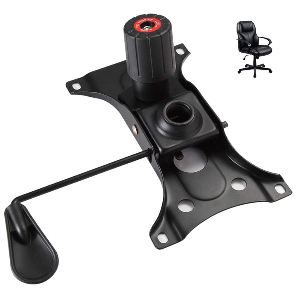 Skelang Tilt Control Mechanism Replacement, Office Chair Tilt Base Control Lift Mechanism, Swivel Base Plate Control Seat Mechanism, Mounting Hole Dimension: 10.2"×6"(L×W)