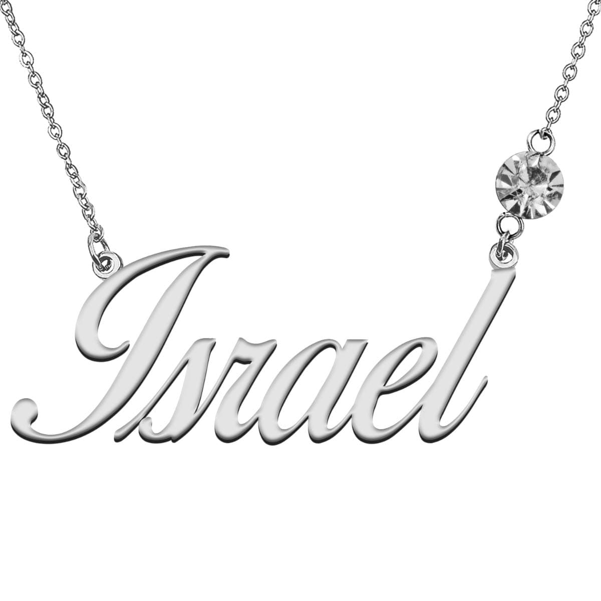 LikeFun Personalized Everyday Name Necklace Best Birthday Gifts for Womens Israel