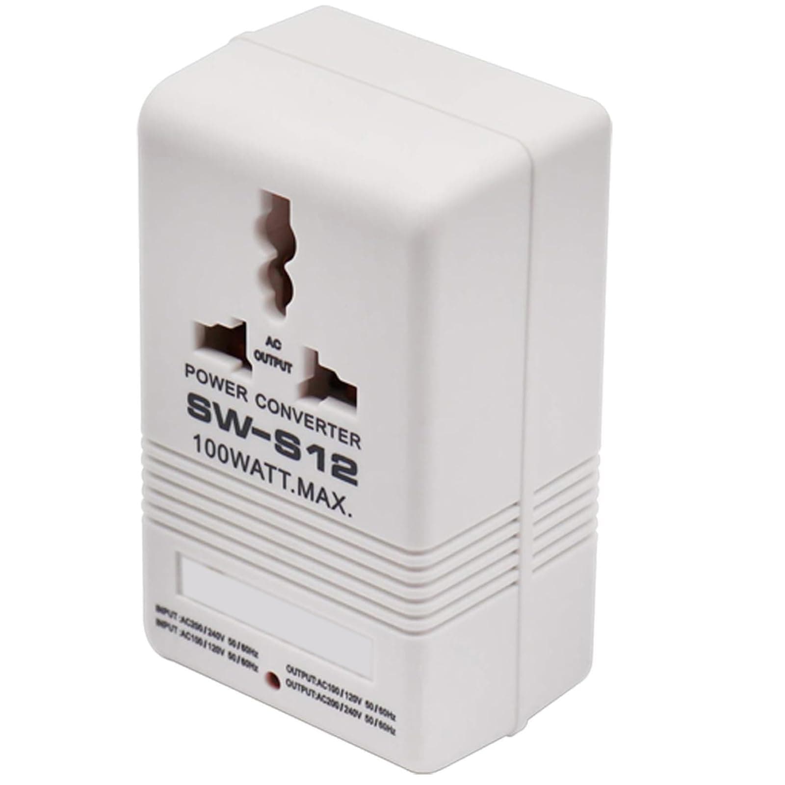 Tirifer 100W Voltage Converter Travel Adapter, Power Converter AC110V/120V to 220V/240V Step-Up & Down Voltage Converter Transformer