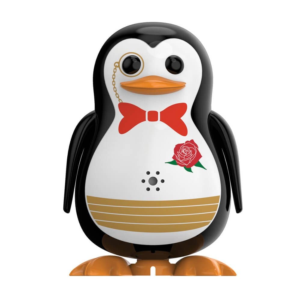 Digi Penguins - Whistling, Singing, & Dancing Robotic DigiPenguin Toy - With 55 Songs & Honks! (Black)