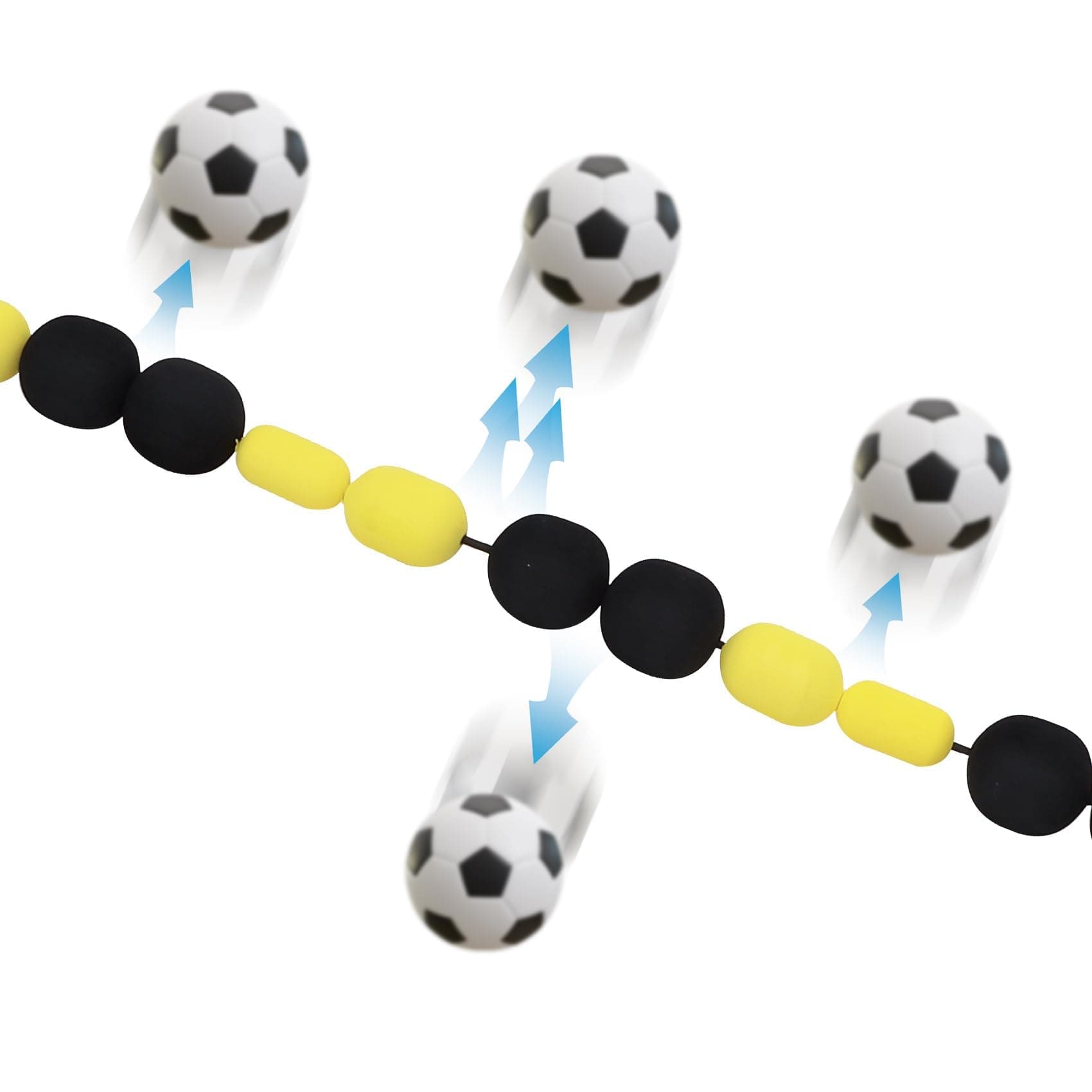 Dgavxa-13FT Goalkeeper Deflection Equipment has Multiple Different Refraction Angles.Soccer Goalkeeper Training Equipment Single Line Deflector| Reflex & Agility Trainin