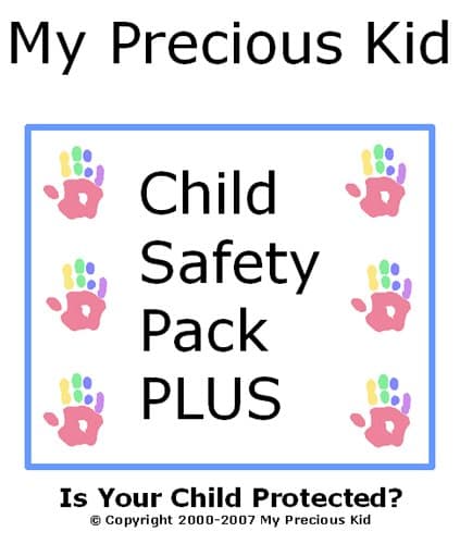Child Safety Pack PLUS by My Precious Kid - Child ID Kit & Safety Product