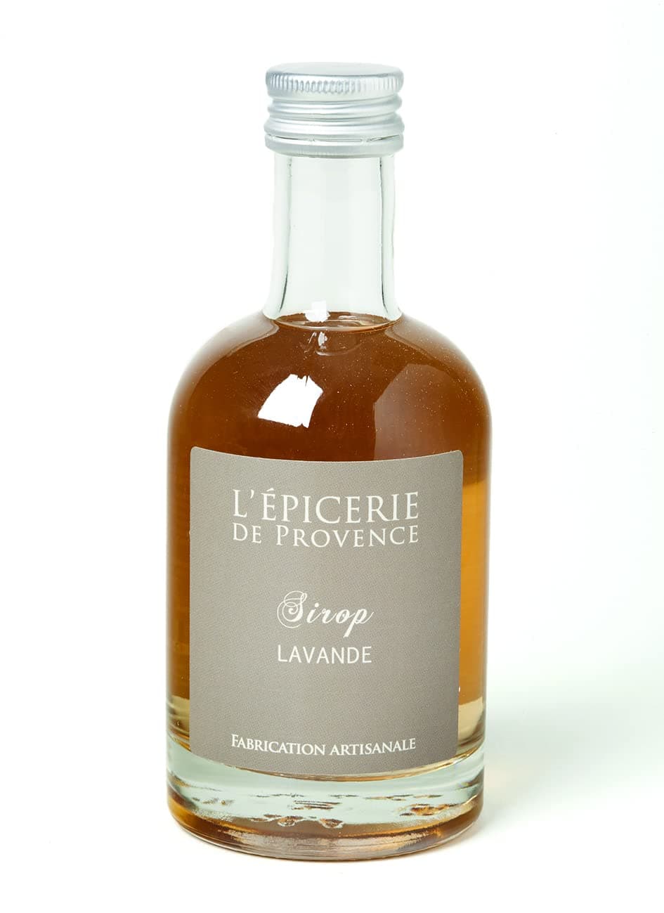 Epicerie de Provence Lavender Flower Syrup - 8.8 fl.oz. - Sirop de Lavande