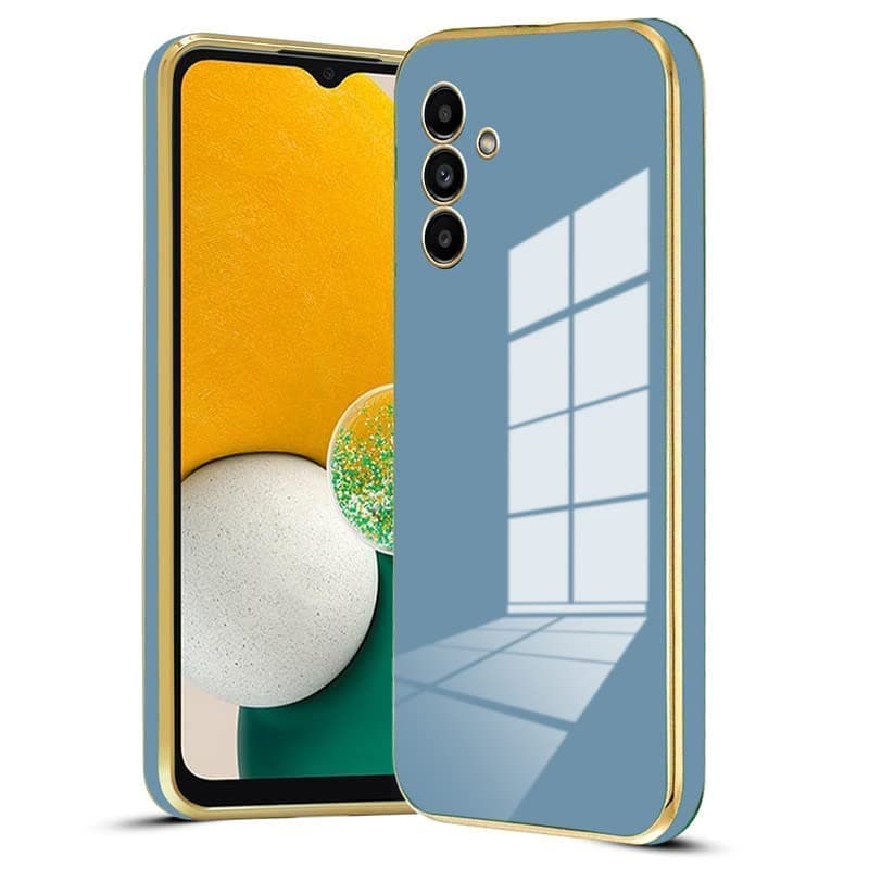 ZubitechCase for Samsung Galaxy A54 Solid Colored Pattern Cover Soft Silicone Back Case Cover with Luxurious Square Plating case compatible for Samsung Galaxy A54 5G (Samsung Galaxy A54, Grey)