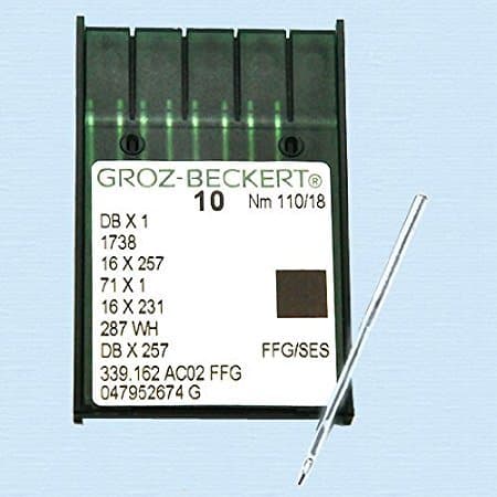 Groz-Beckert GB 16X231 ~ Nm 110/18FFG (Pack of 10 Needles)