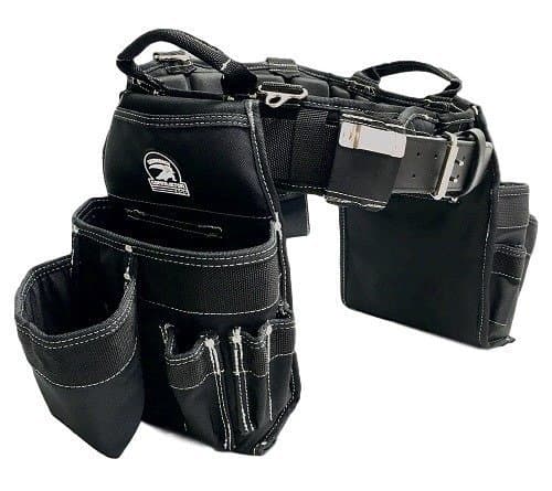 MEDIUM 31-35" Carpenter’s Combo Belt & Bag – Strong & Durable Carpenter Tool Belt Designed for Optimum Comfort – Sufficient Carry Space for All Your Carpenter Tools – Partnered w/GatorBack