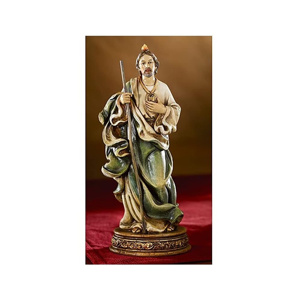Figurine Bellavista Old World Masters Collection Resin Statue, 6.25-Inch, Saint Jude