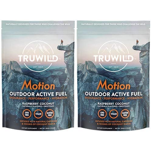 Motion - All Natural Preworkout - Electrolytes, Beet Root, Adaptogens, Peak O2, Vitamins, Natural Caffeine - Clean Energy Powder for Men & Women - 2 Pack