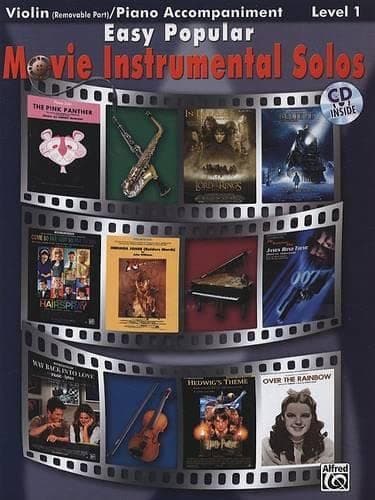 Easy Popular Movie Instrumental Solos for Strings: Violin, Book & Online Audio/Software (Easy Instrumental Solos Series) Paperback – February 1, 2008