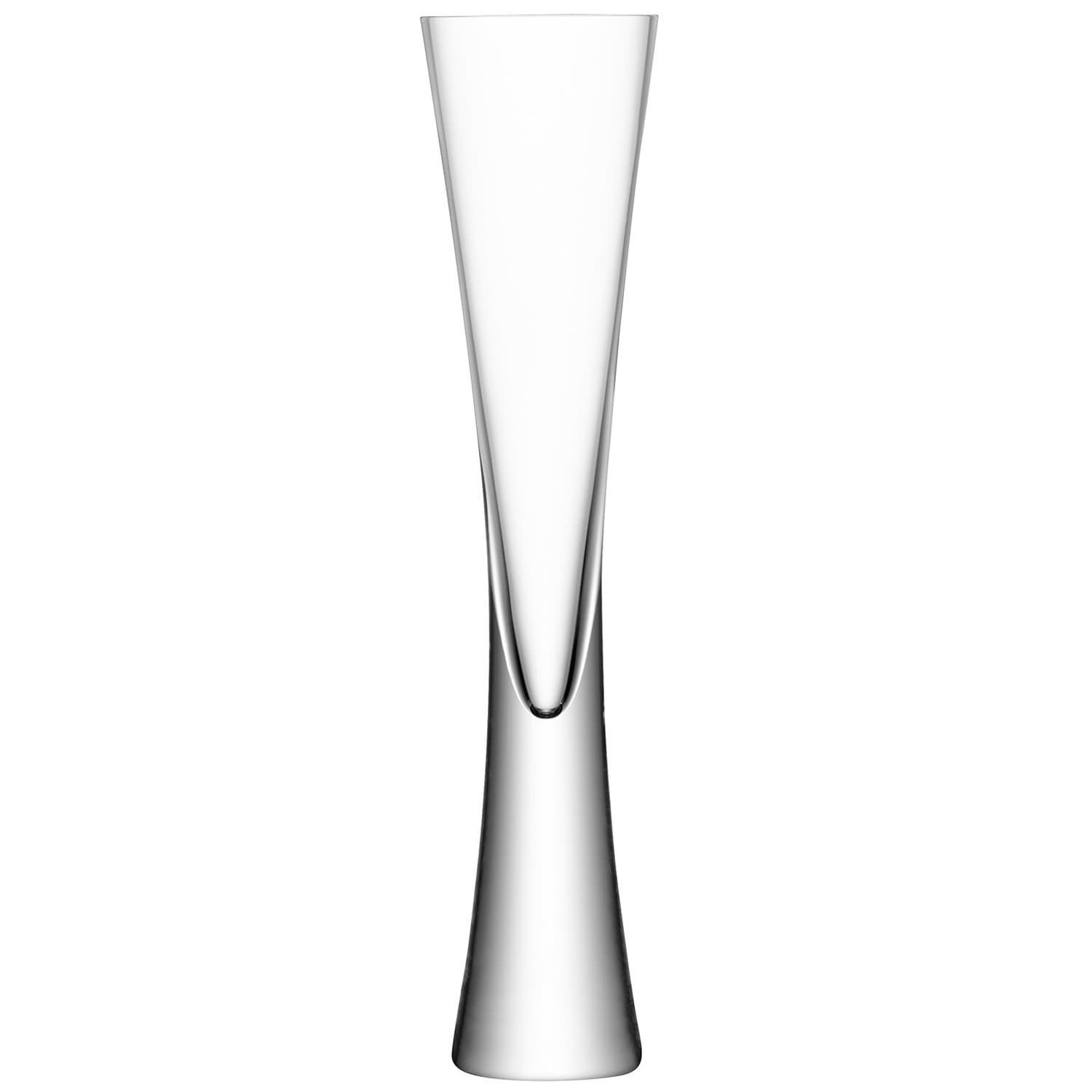 LSA International Moya Champagne Flute 170 ml Clear | Set of 2 | Mouthblown and Handmade Glass | MV17