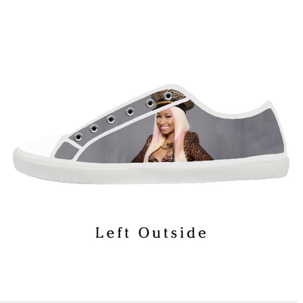 Custom Nicki Minaj Custom Men's Canvas Shoes Fashion Shoes for Men