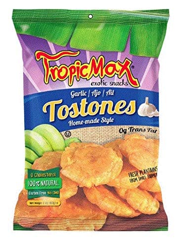 TropicMax Tostones Chips - Pack of 5 Homemade Style 100% Natural Plantain Snack - Non-GMO, Kosher, Vegan, Gluten-Free, Certified Kosher