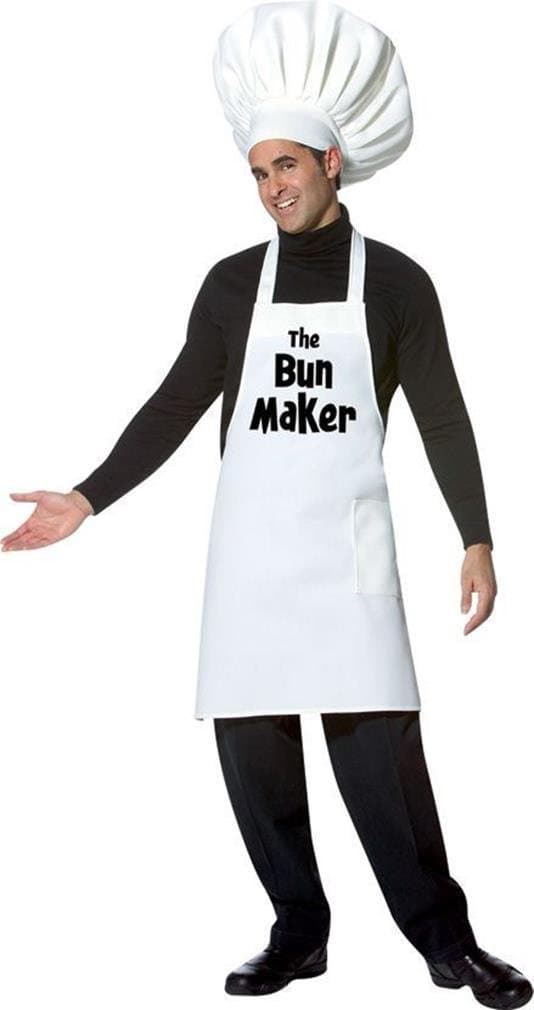 ADULT The Bun Maker Chef Costume