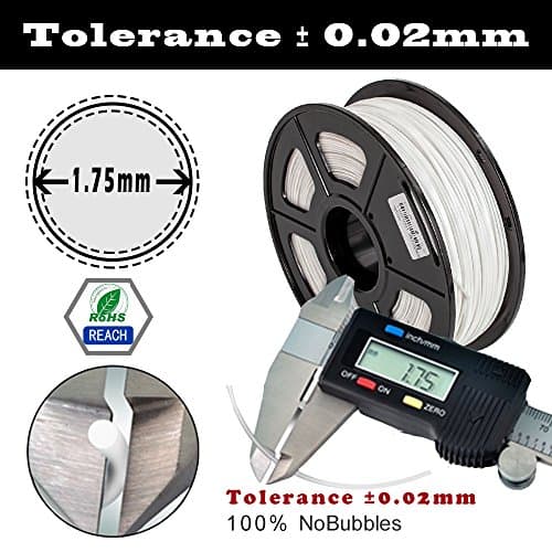 SUNLU 3D Printer Filament ABS, 1.75 mm ABS 3D Printer Filament, 3D Printing Filament ABS for 3D Printer, 3 kg, Black