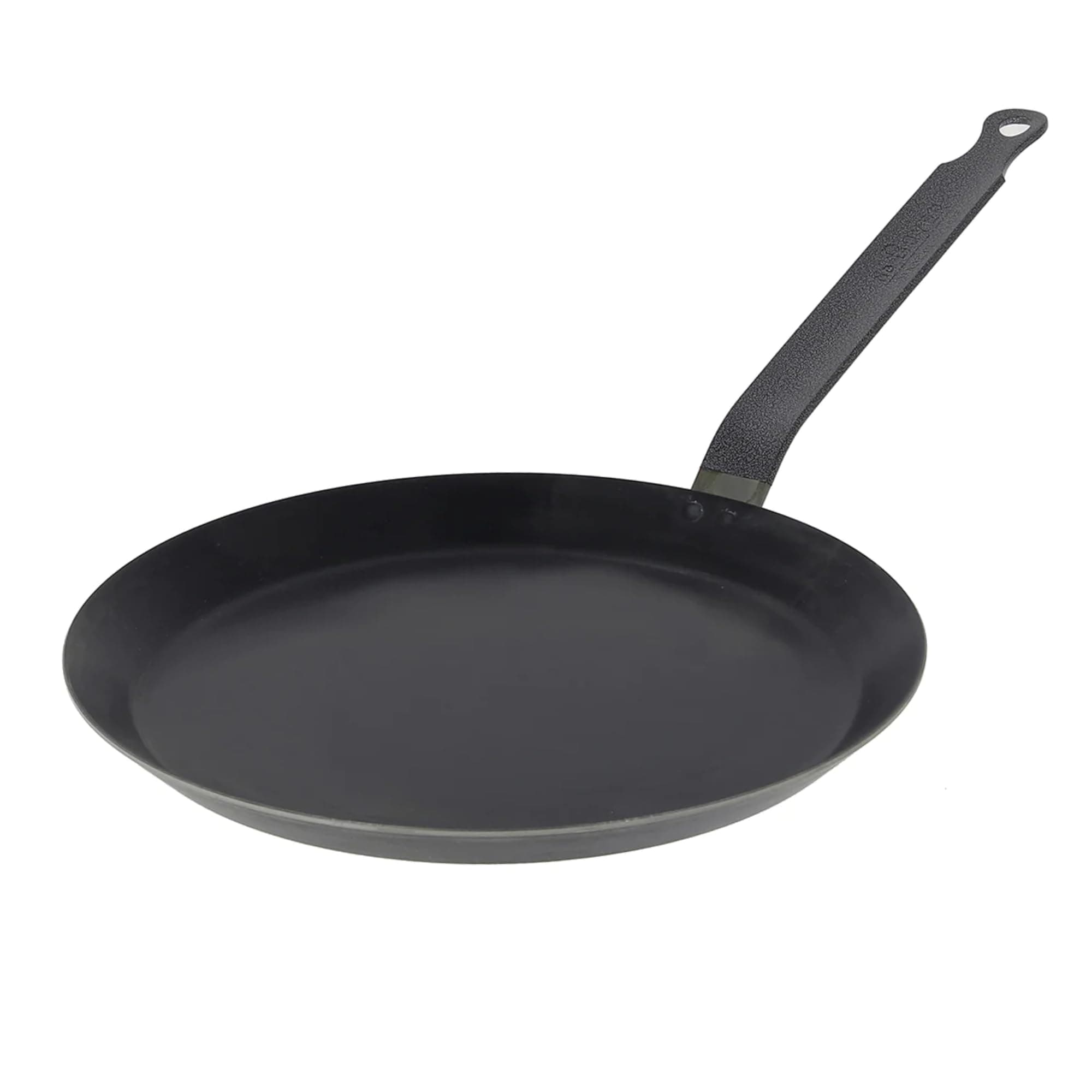De Buyer 5303.24 Blue Steel Force Blue Pancake Pan, 2 mm Thick, 24 cm Diameter