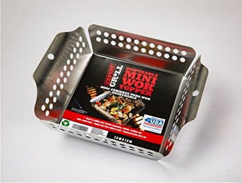 Expert grill 3 pcs lot Disposable Mini Wok Topper