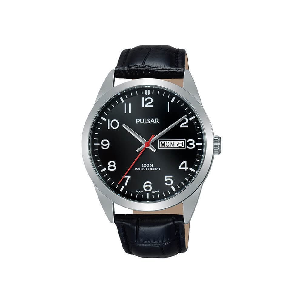 Pulsar Men's Quartz Watch Stainless Steel with Metal Strap