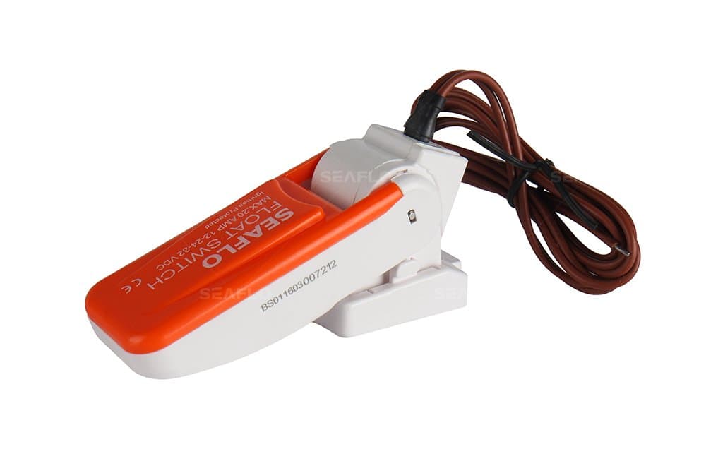 01 Series SEAFLO 20A max Bilge Pump Float Switch