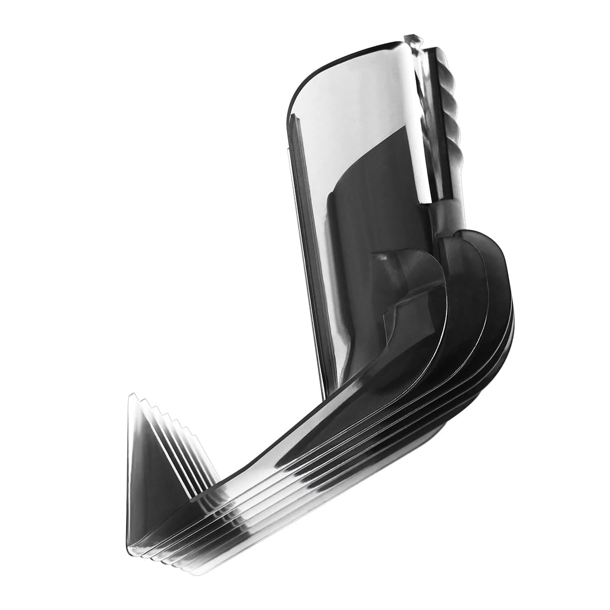 VINFANY Replacement Hair Clipper Comb for Philips QC5105 QC5115 QC5120 QC5125 QC5130 QC5135 Hair Clipper (3-21mm, Plastic, Grey, Unisex, Adults)