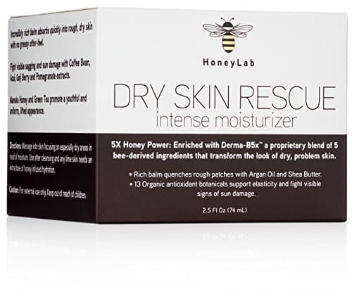 Dry Skin Moisturizer Balm with Manuka Honey, Shea Butter, Argan Oil, Acai, Goji Berry. Moisturizing cream for face and body helps with uneven skin tone, fine lines, and wrinkles. 2.5oz