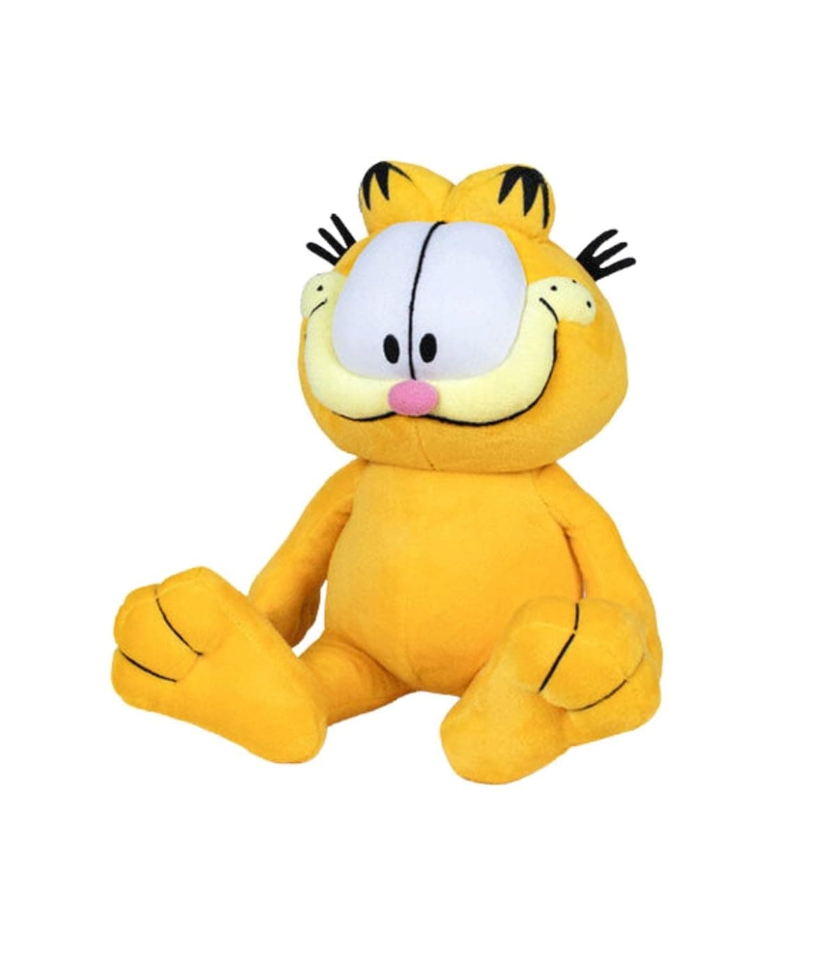 Play by Play GARFIELD EMOJI CUTE Plush Sitting Cat from The Garfield Movie – Height 20 cm (16 cm) (Classic)
