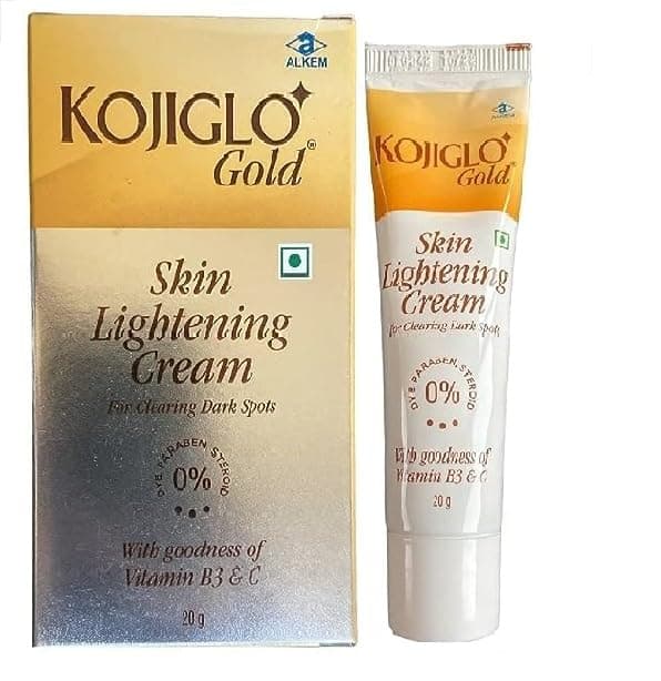 bionura Kojiglo Gold | Skin Lightening Cream For Clearing Dark Spots | Net Weight 20G