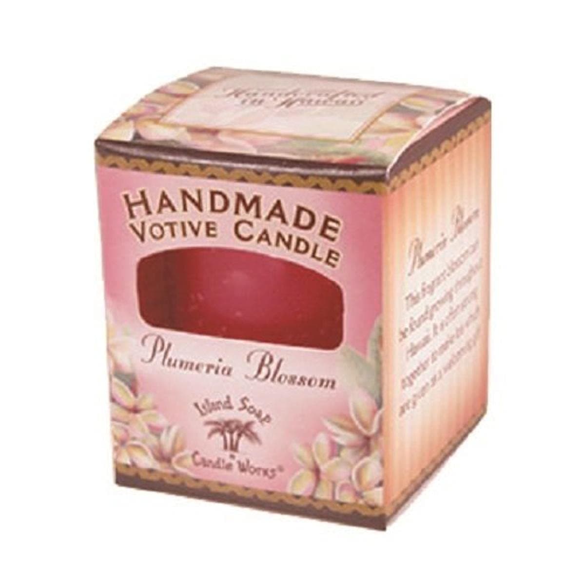 Island Soap & Candle Works Individual Votive Candle, Plumeria