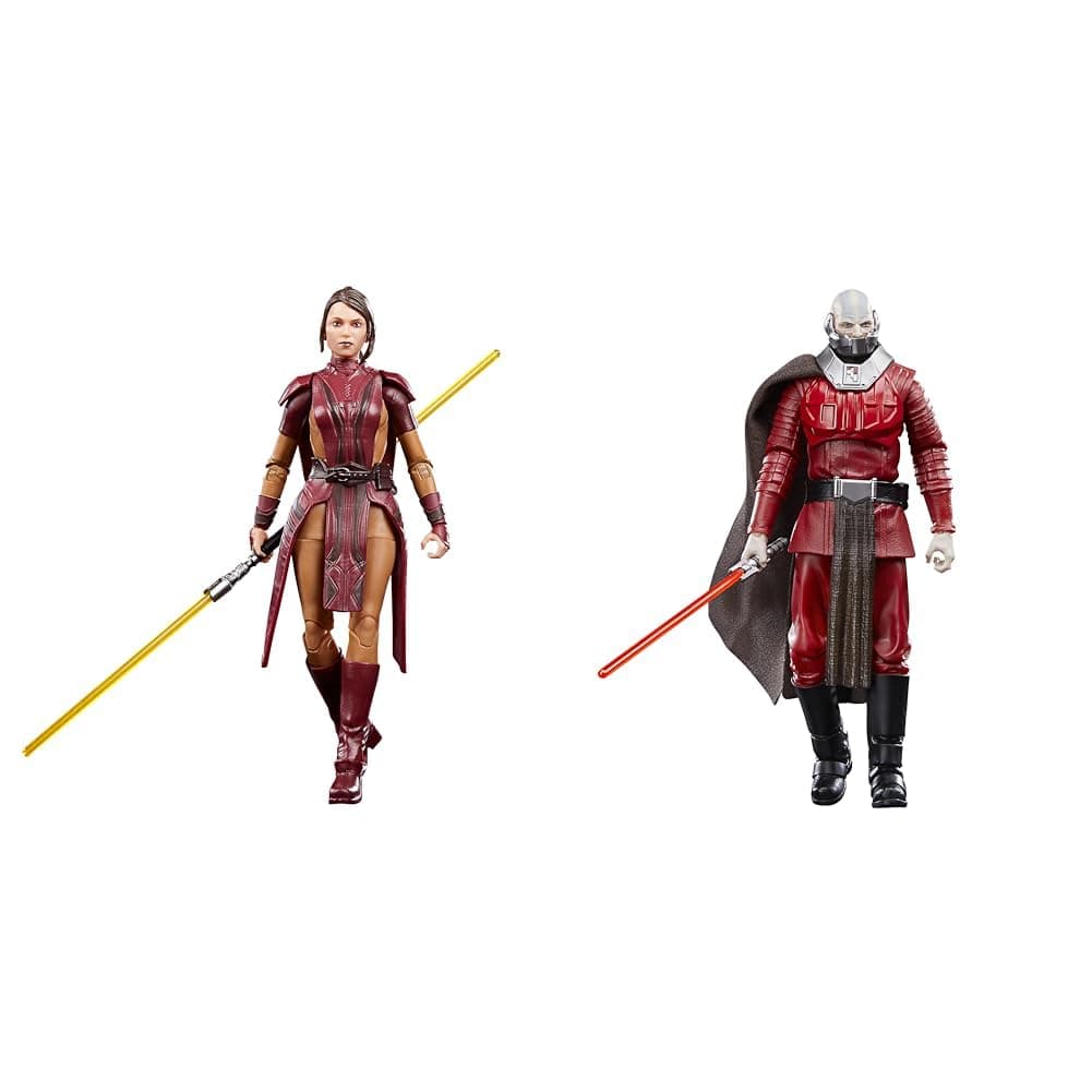 Hasbro Star Wars The Black Series Bastila Shan & Darth Malak, Knights of the Old Republic Action Figures