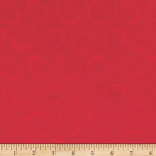 FreeSpirit Fabrics Free Spirit 0365119 Kaffe Fassett Collective Aboriginal Dot Fabric by The Yard, Red