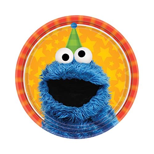 Sesame Street Party Supplies 24 Pack Dessert Plates
