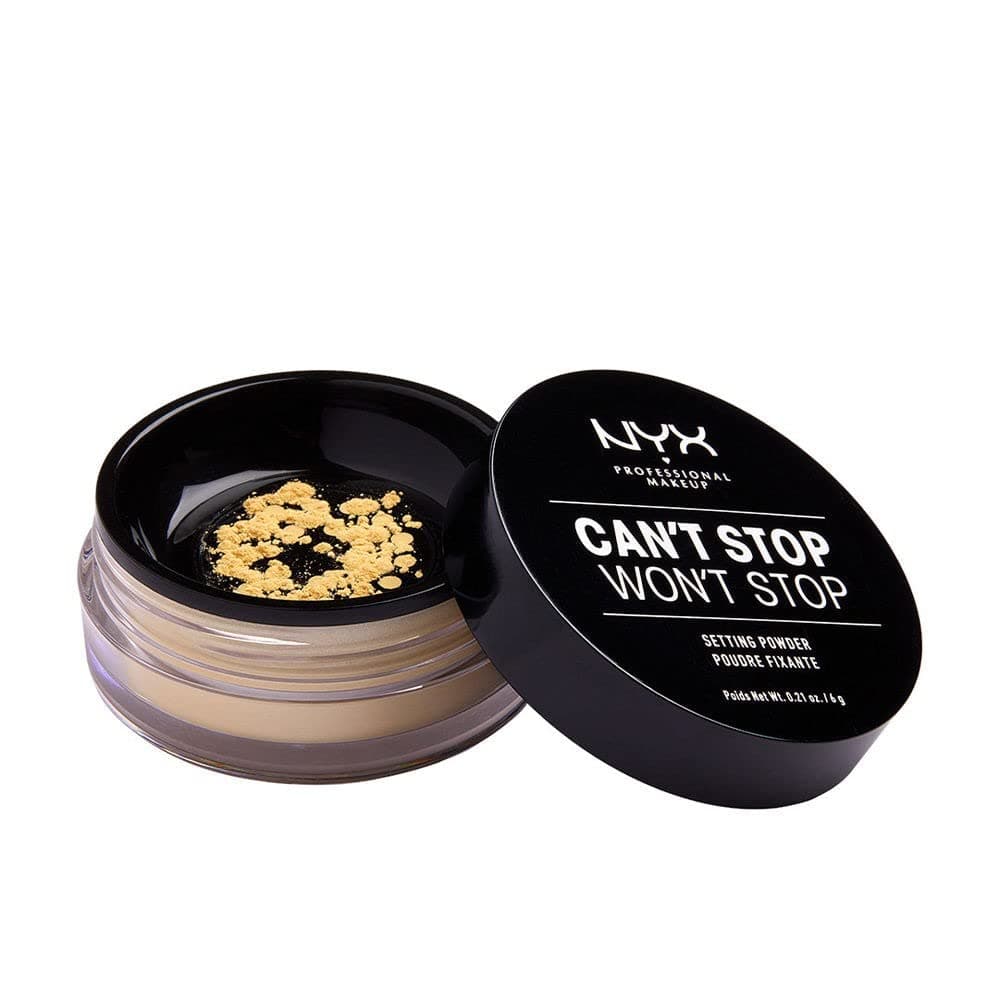 NYX PROFESSIONAL MAKEUP Can't Stop Won't Stop Setting Powder, Banana 06
