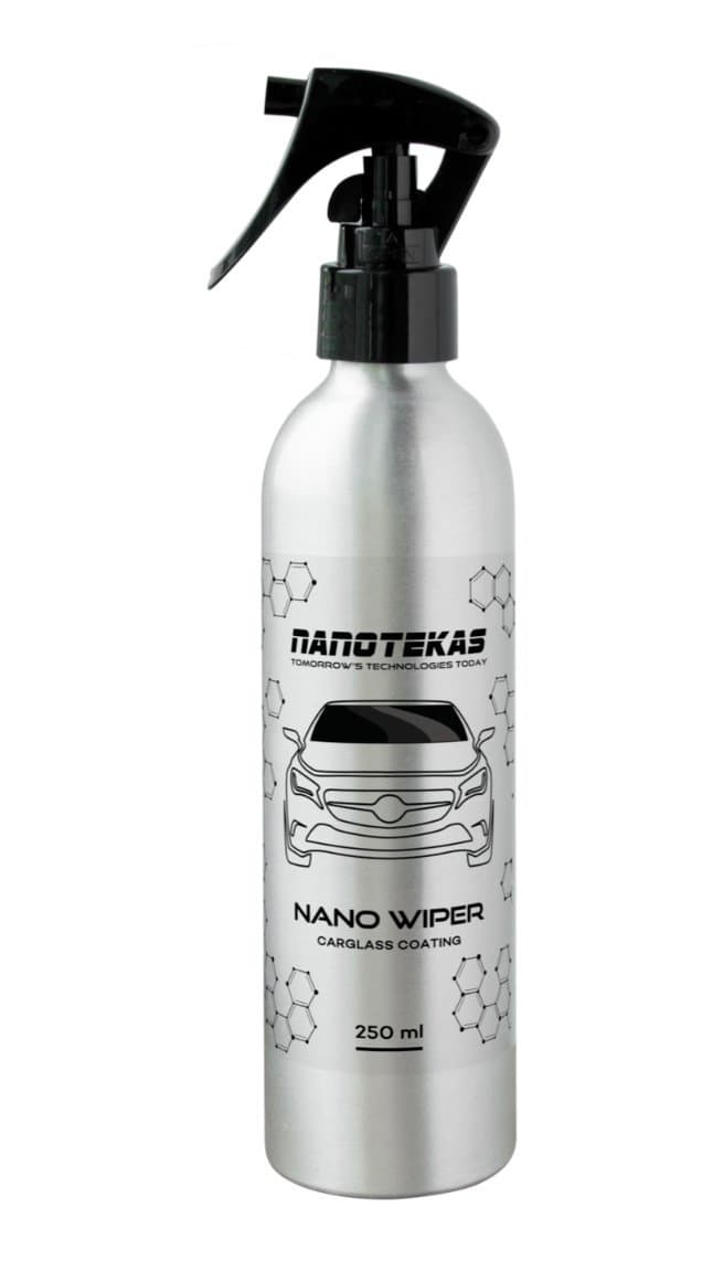 Nano Glass Coating Nanotekas Glass Wiper | Long Lasting Nano Hydrophobic Coating Windshield Window Coat Water Resistant Sealant 250ml