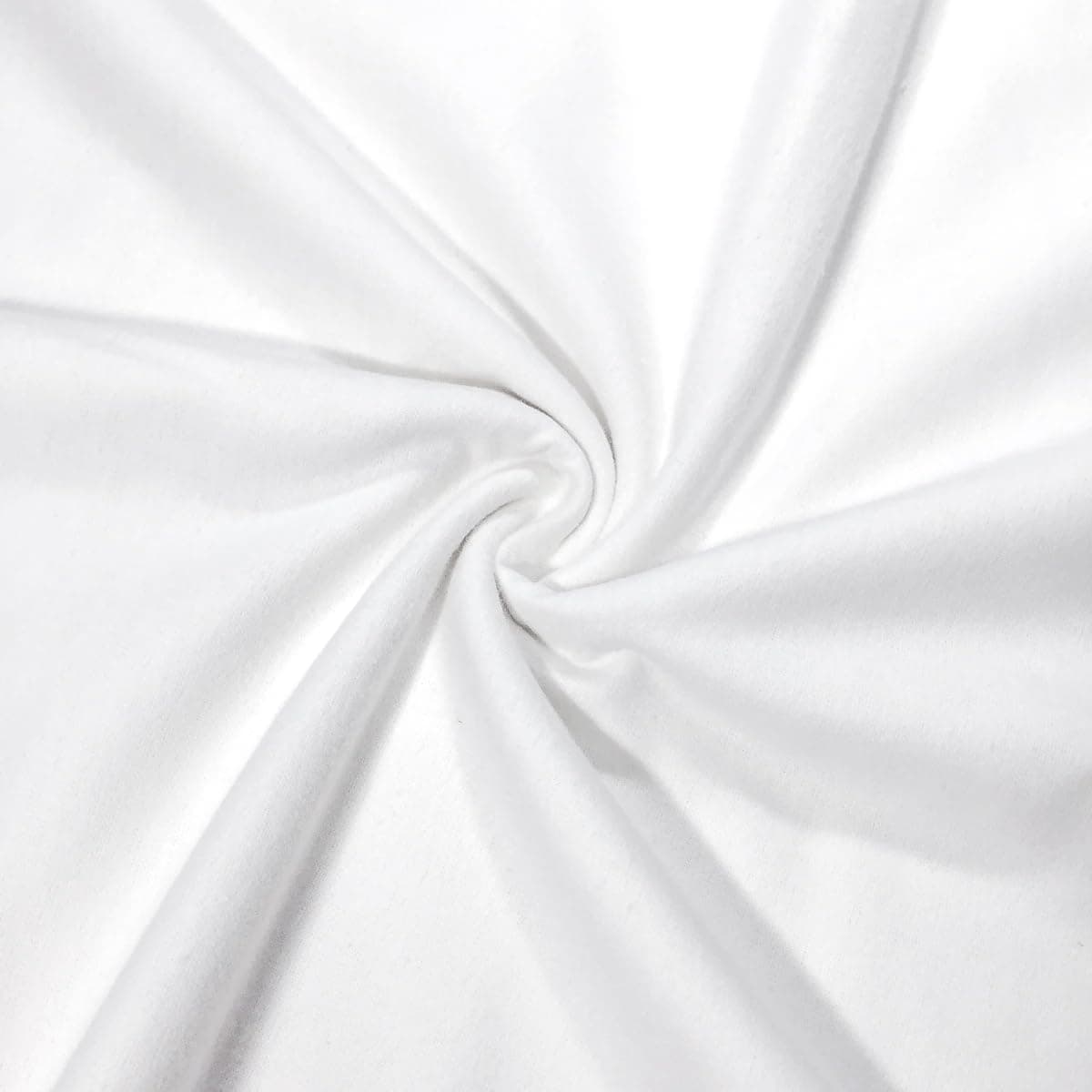 F as in Fabric | 100% Cotton Flannel Fabric | 60" Wide | Quilting, Sewing | Arts and Crafts (White, 1 Yard)