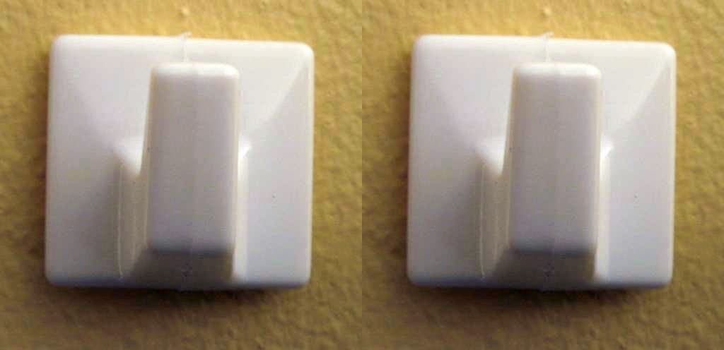 Pair of Self Adhesive Hooks - SS51 - for use with Holland Plastics Blinds