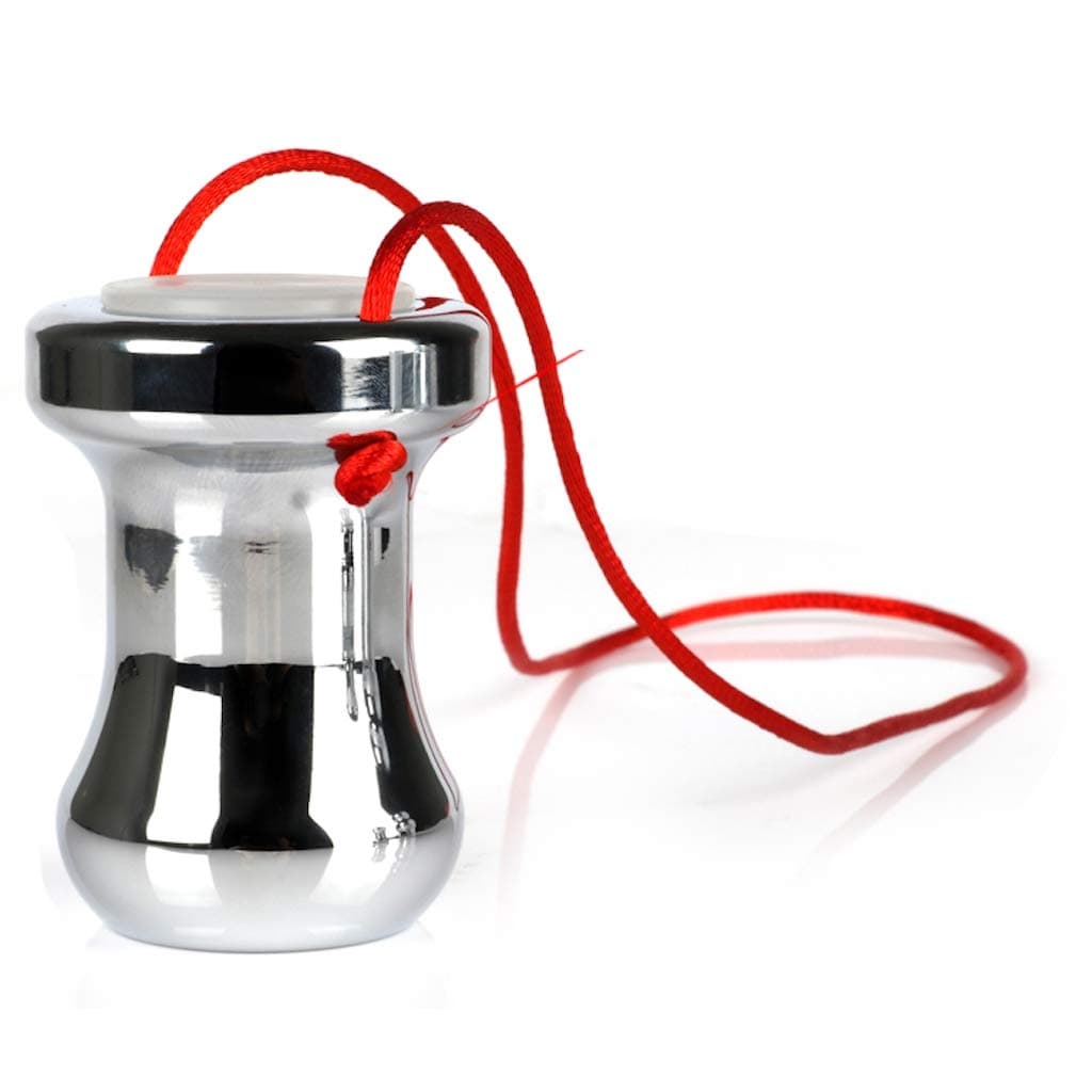 Taidu Silver Stainless Steel Hollow Flushing Small Size P'lug-Toys