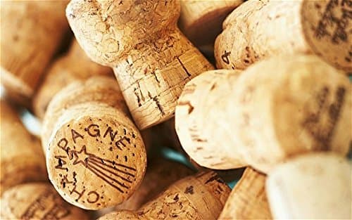 Premium Recycled Used Champagne Corks in Bulk 100 Count