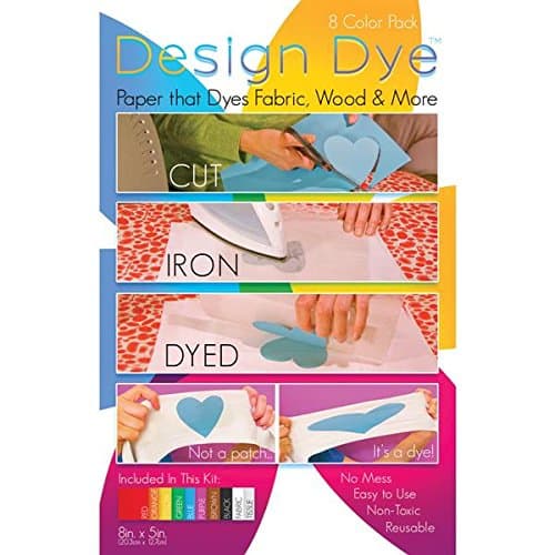 Design Dye 8432 Colored Paper, 8 by 5-Inch, 8-Pack