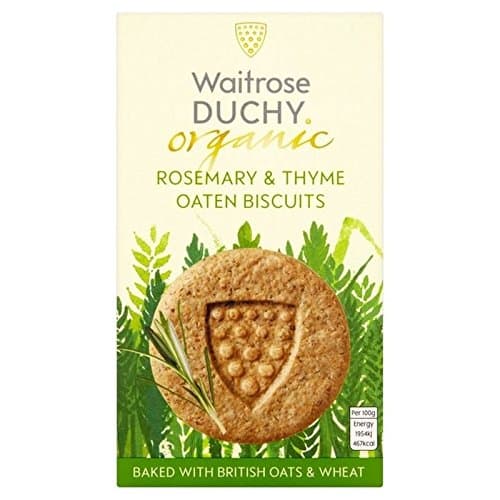 Duchy Organic Rosemary Thyme Oat Biscuits 150g