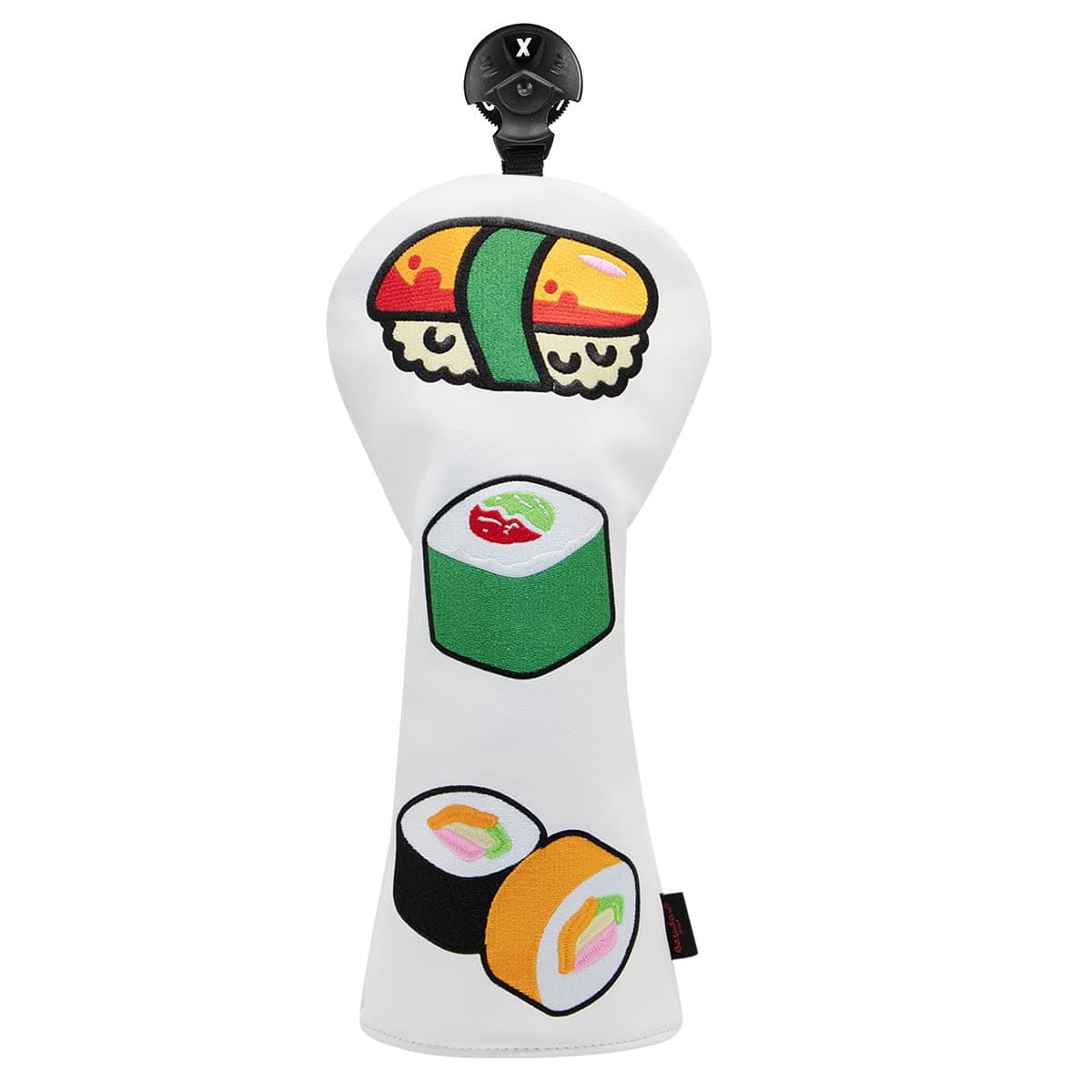 Golf Head Covers,Japan Sushi Golf Club Covers Golf Driver Head Covers Fairway Wood Cover Hybrid Cover Golf Headcovers Leather 3 Wood Covers Fit Scotty Cameron Odyssey Taylormade Titleist Callaway