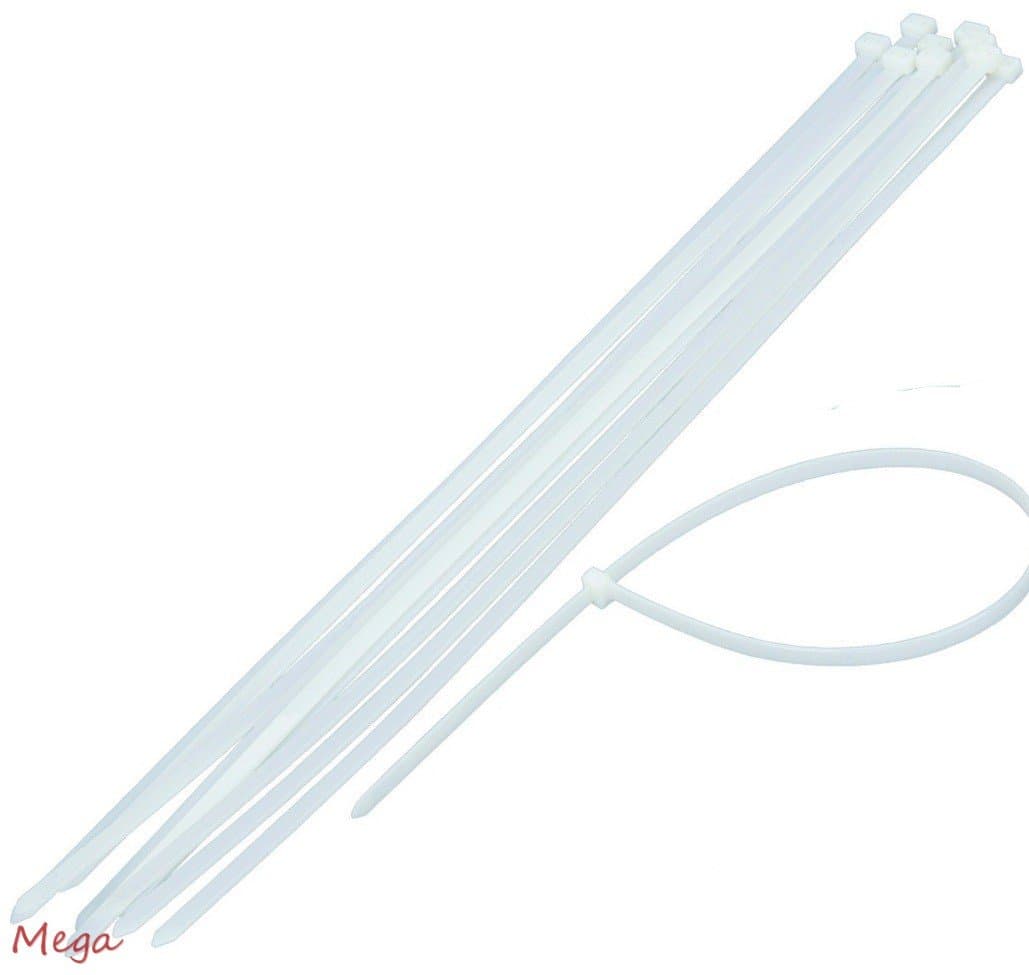 200 Pack 24" Cable Ties Heavy Duty 160lb 9mm x 24" Long Cable Ties Zip Ties