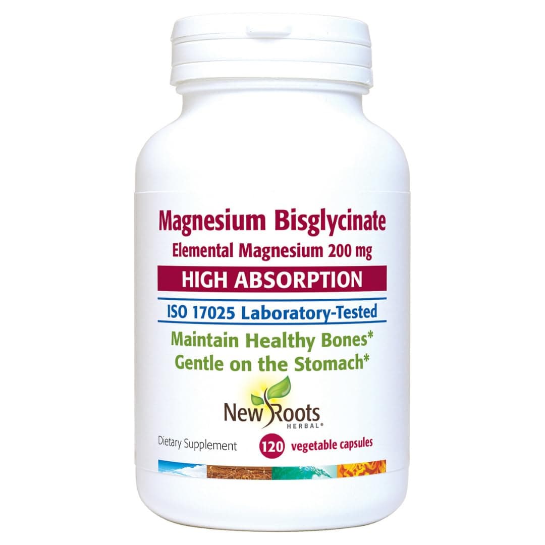 Magnesium Bisglycinate, 120 Capsules 120-Day Supply - 200mg Elemental Magnesium for Sleep, Heart, Muscle Function, Electrolyte Balance and Bone Health - Gentle on Stomach - Non-GMO