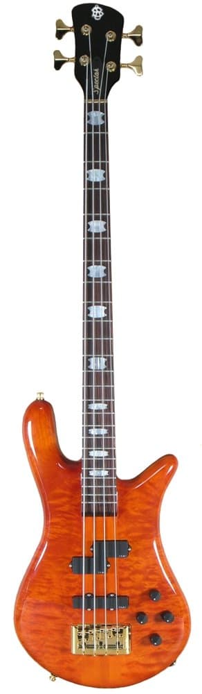 Euro Series EURO4DOUG 4-Strings Bass Guitar, Amber Burst