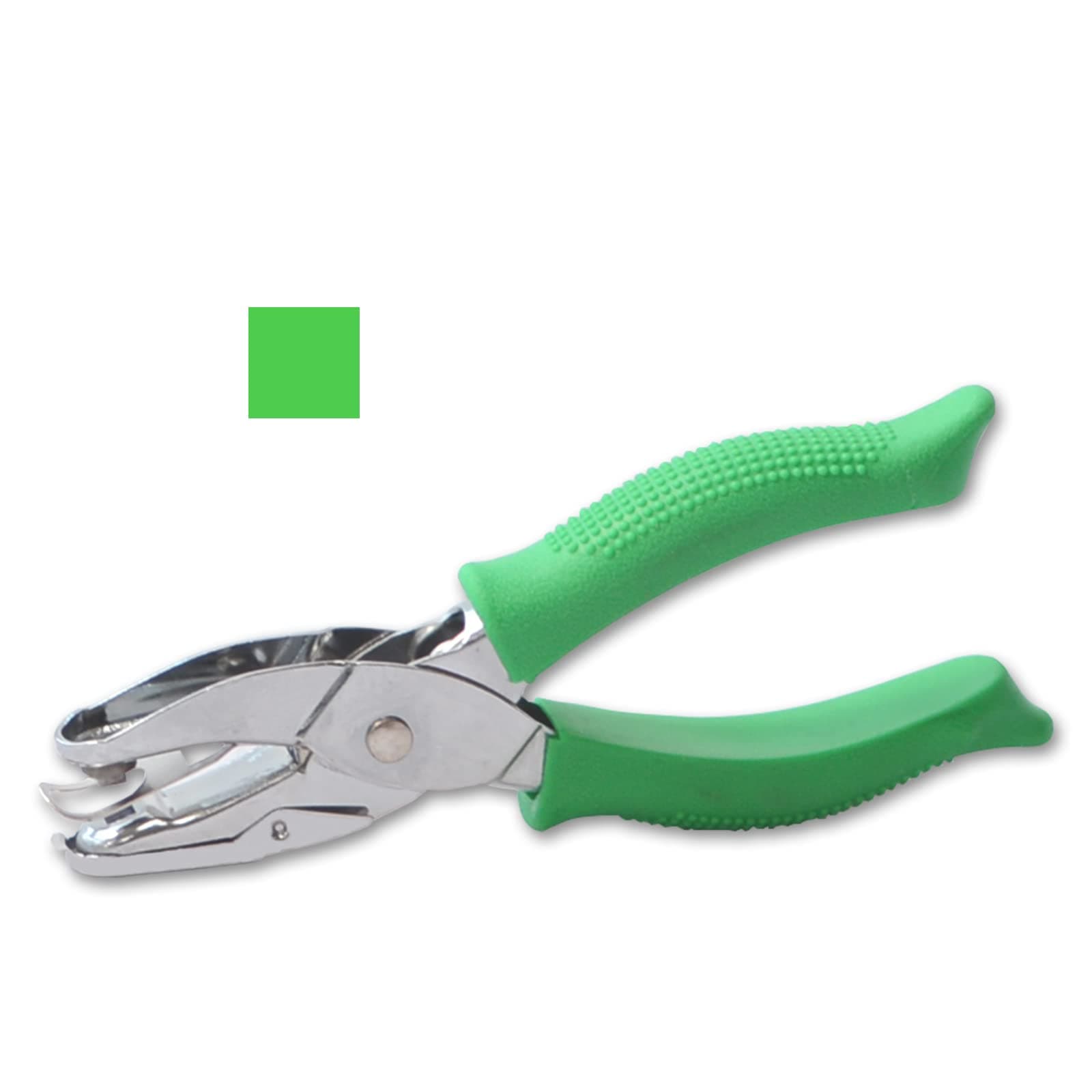 RUIFYRAY 2 Pack Handheld Single Hole Mini Puncher 1/4 and 1/8 Inches Circle for Craft Paper, DIY Crafts,Silver Color,8 Sheet Capacity,Office and Household Supplies (1, 1/8 inches(3mm))