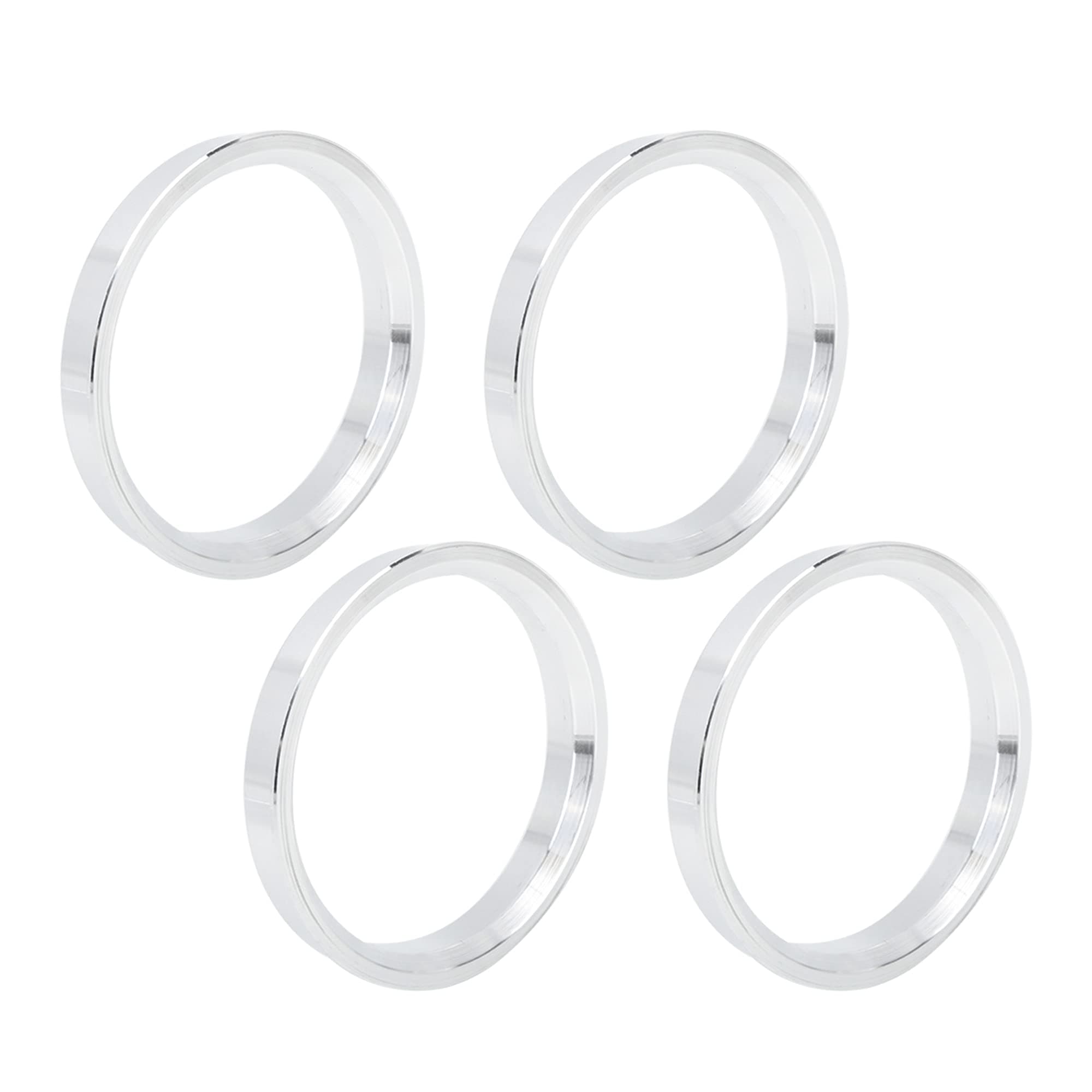 X AUTOHAUX 4pcs 73.1 to 64.1 mm Aluminium Alloy Car Hub Centric Rings