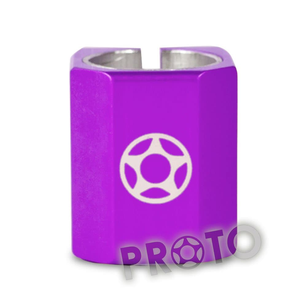 Proto Half Knuckle Double Clamp Purple